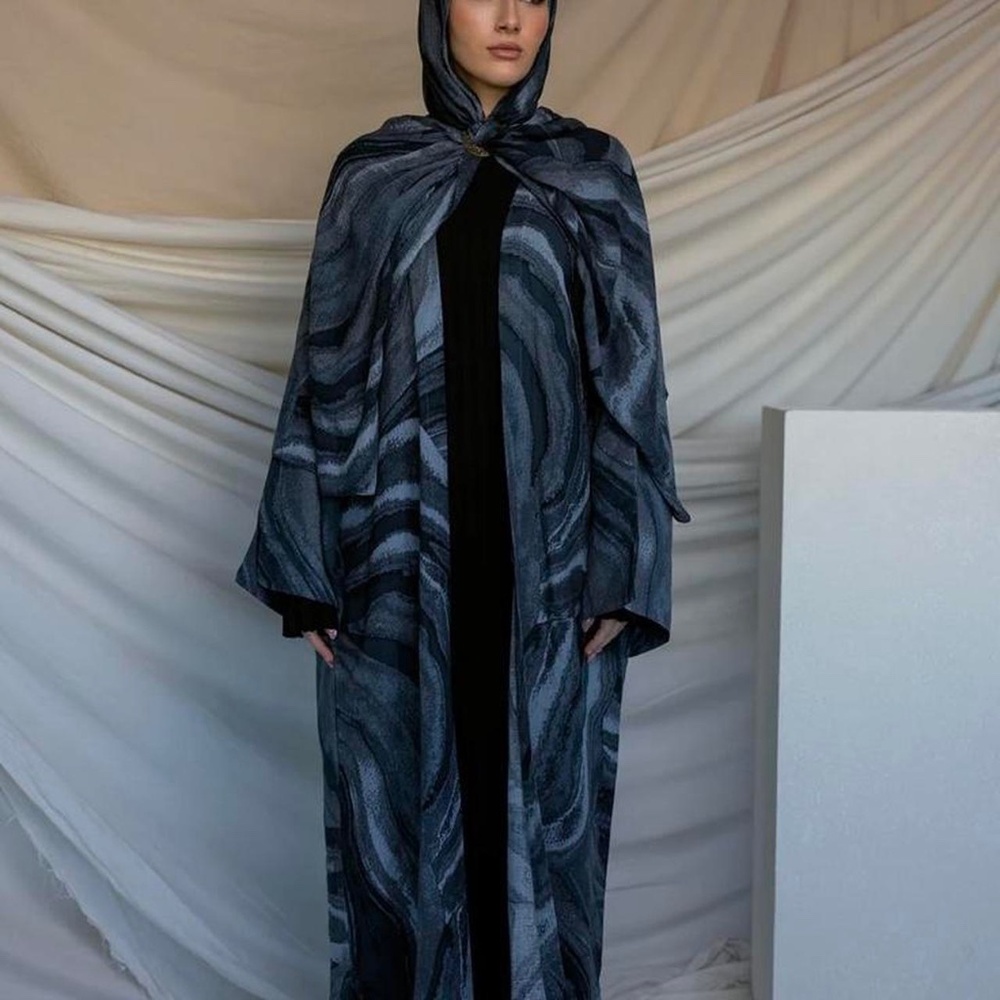 ISO Navy Sediment abaya